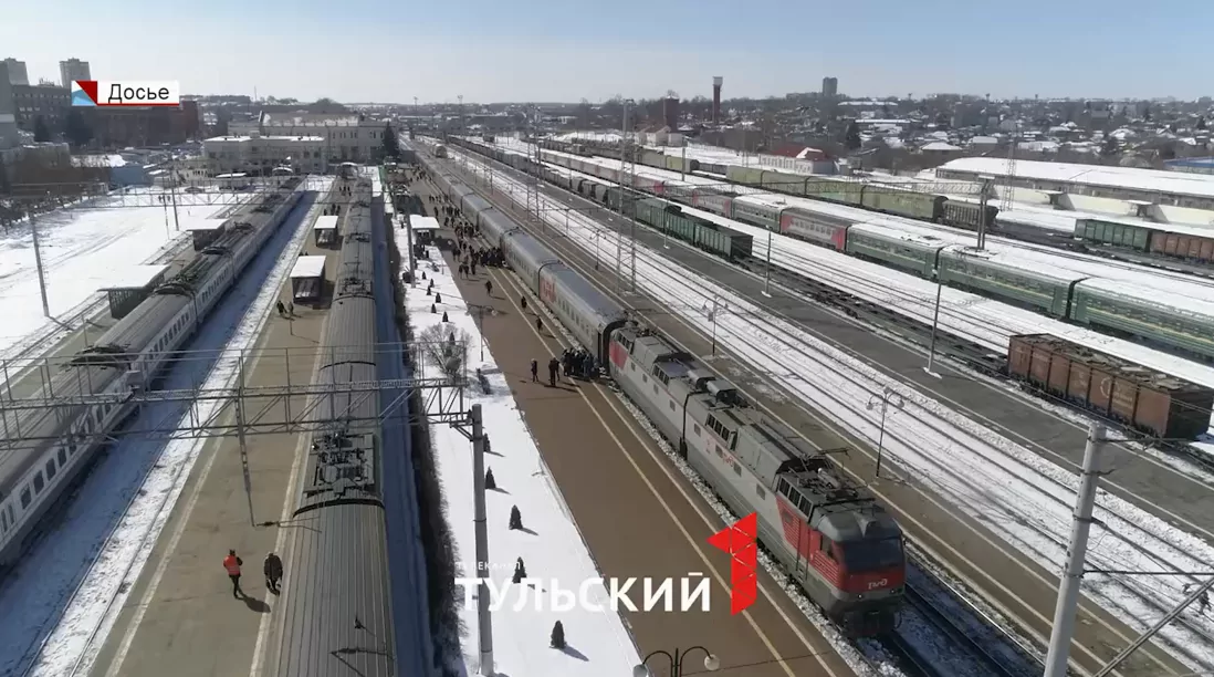 Руководители МЖД рассказали студентам Узловского техникума о сделанной за год работе