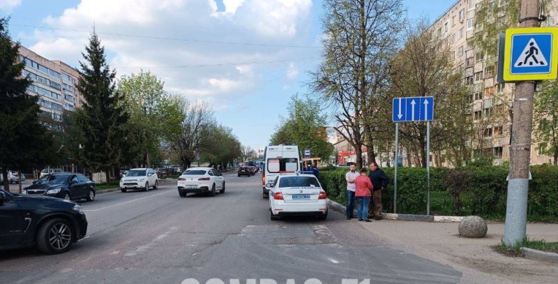 В Туле на улице Кирова водитель Kia Ceed сбил 10-летнего велосипедиста