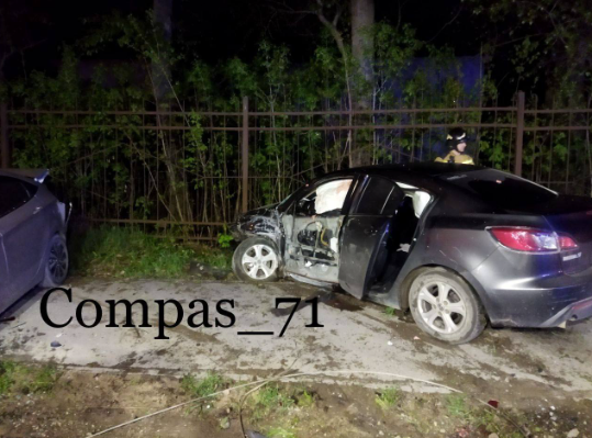 В Туле в ДТП погиб 25-летний водитель Mazda