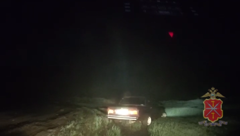 В Туле водитель ВАЗ без прав устроил ночную погоню от ДПС