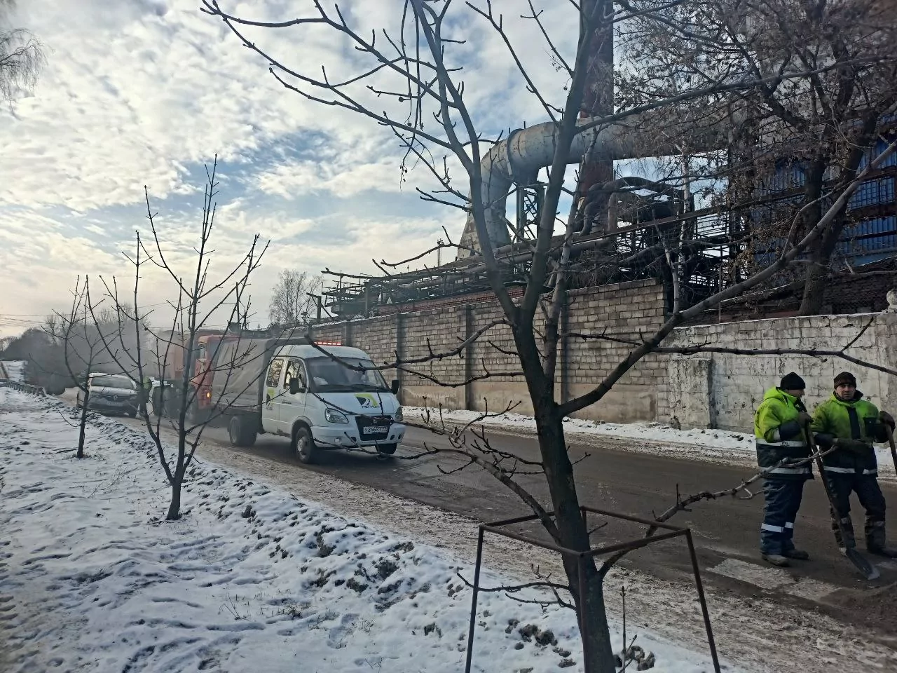 В Туле возобновили ямочный ремонт дорог