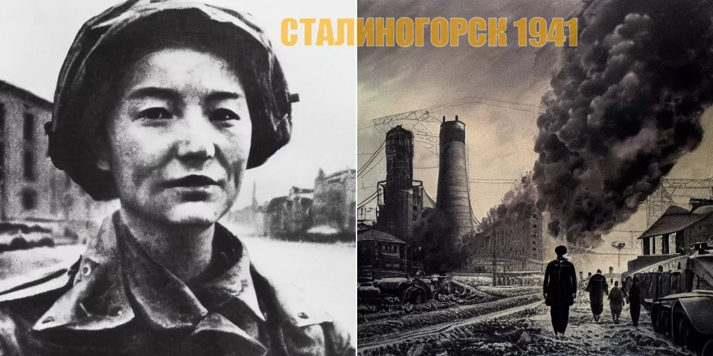 Нейросеть нарисовала Сталиногорск в 1941 году