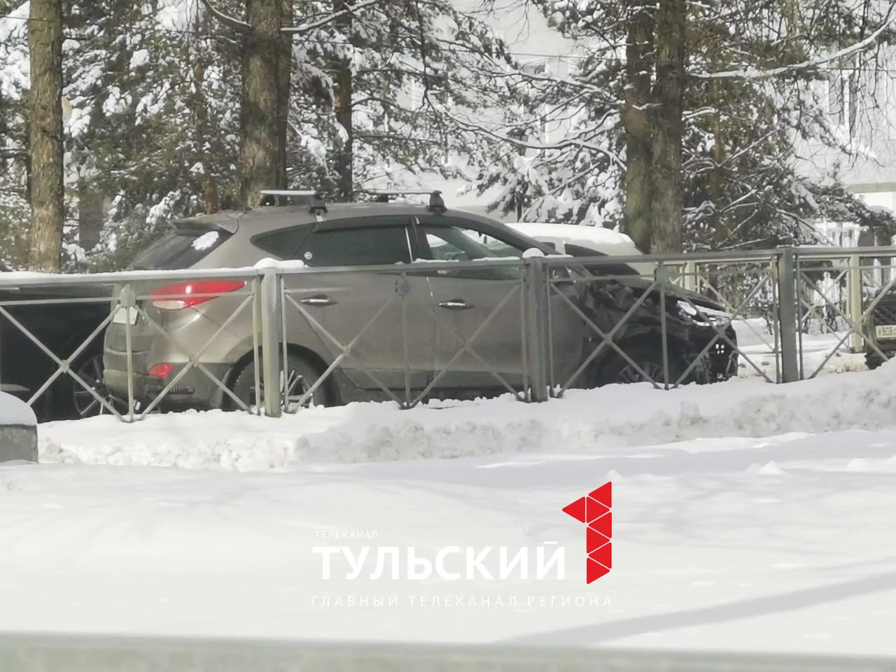 В Туле пожарная машина попала в аварию