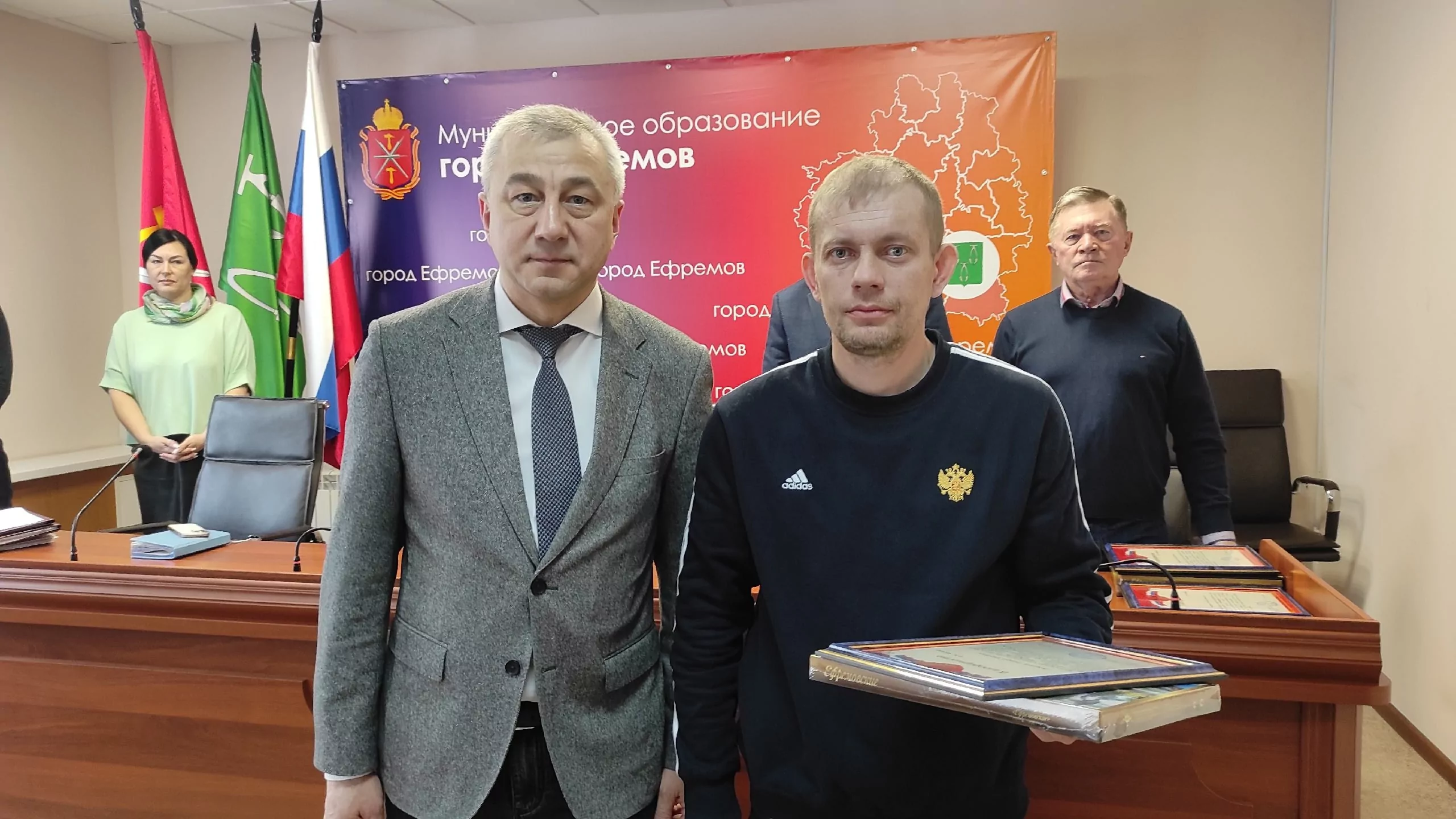 Жителей Ефремова наградили за спасение пострадавших при взрыве газа