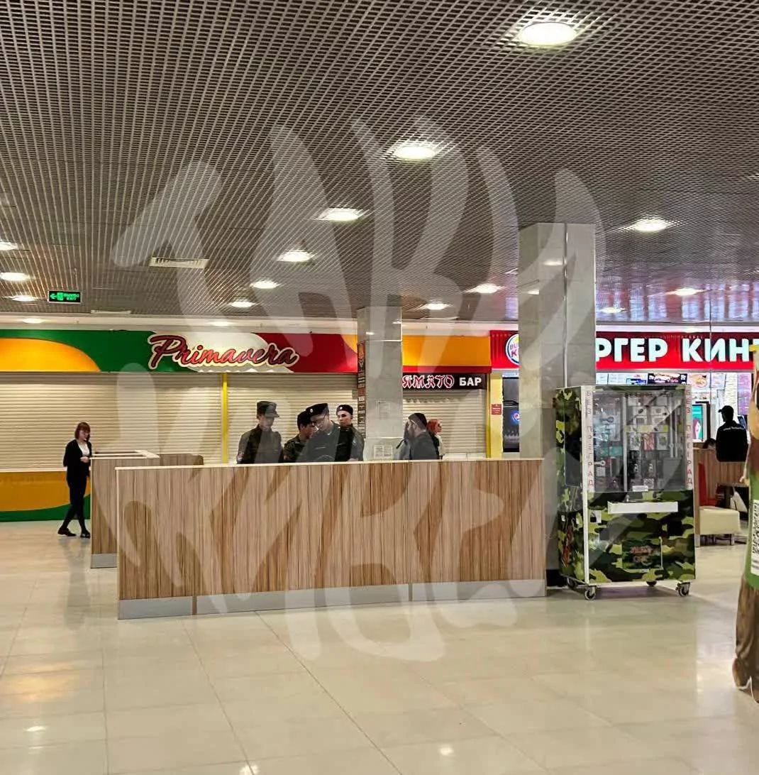 В тульском ТРЦ "Гостиный двор" фудкорт начали патрулировать казаки