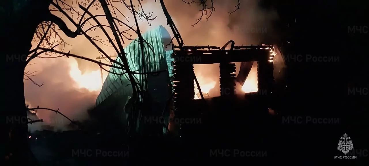 На пожаре в Белевском районе погиб пожилой мужчина