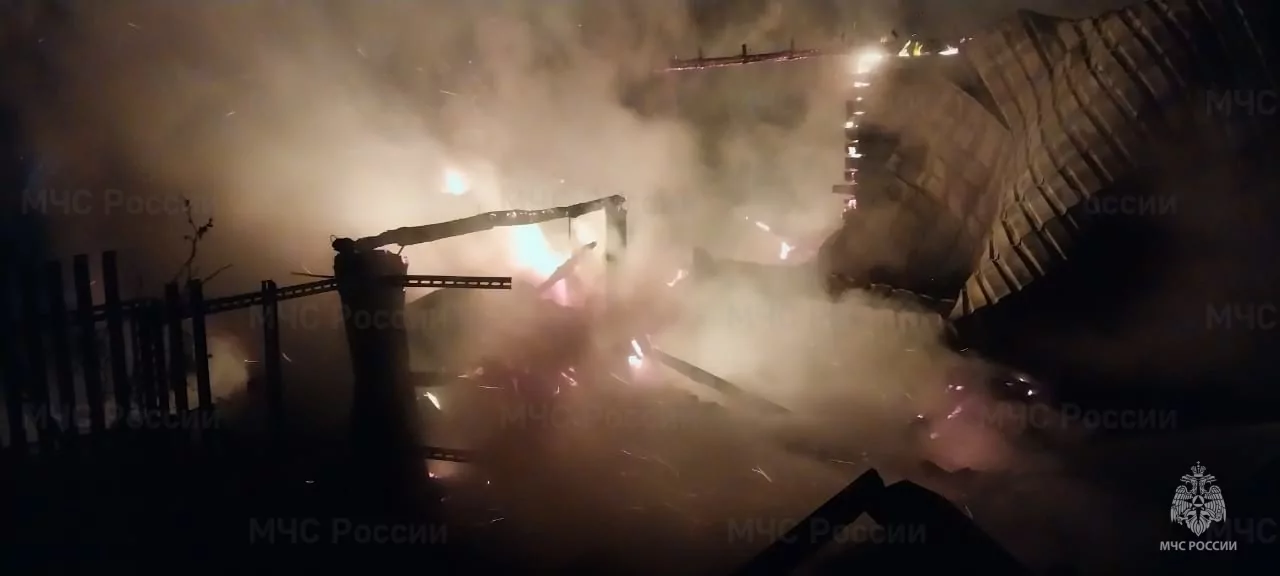 На пожаре в Белевском районе погиб пожилой мужчина