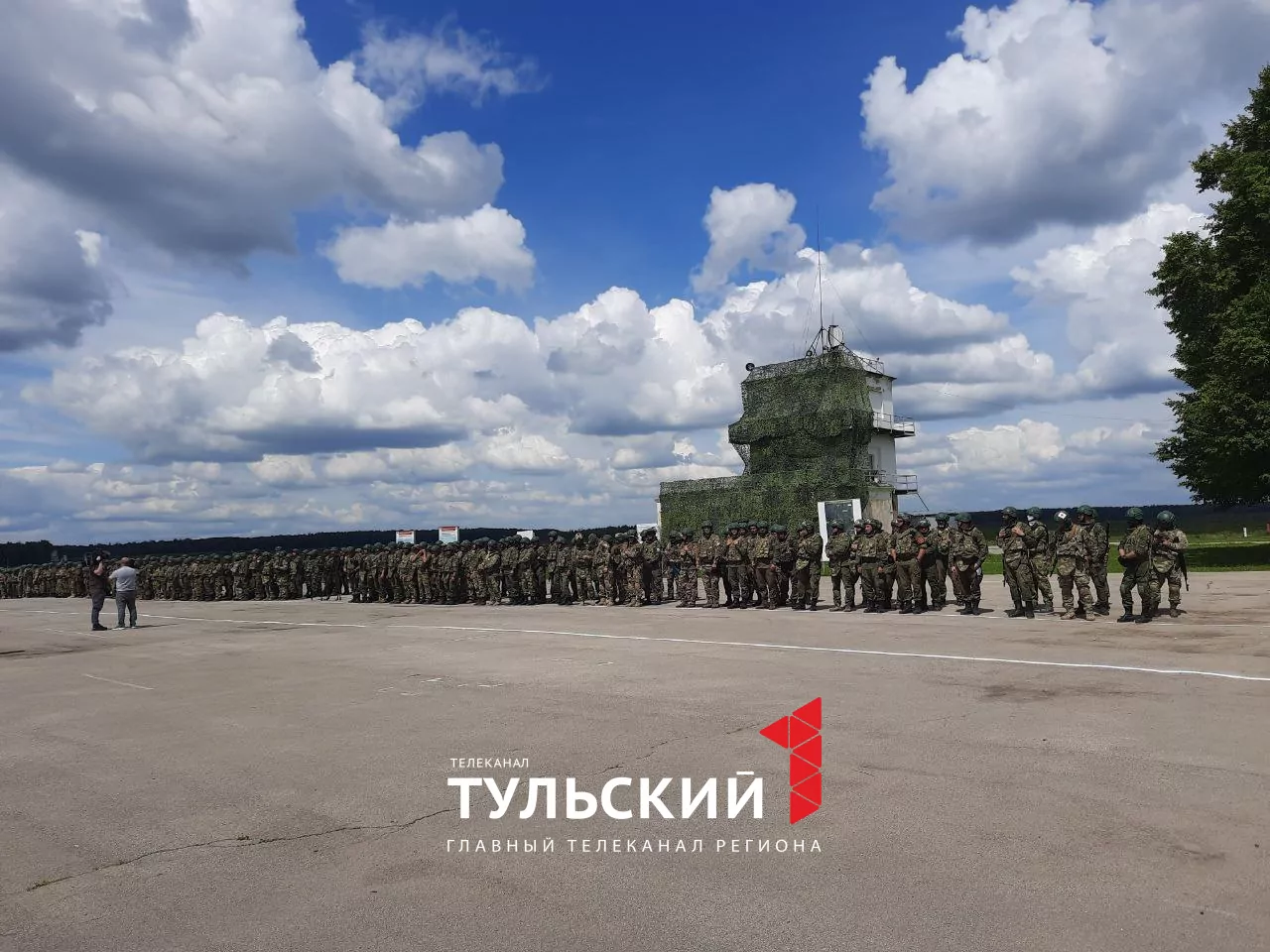 Бойцы именного батальона "Тула" отправились к месту службы