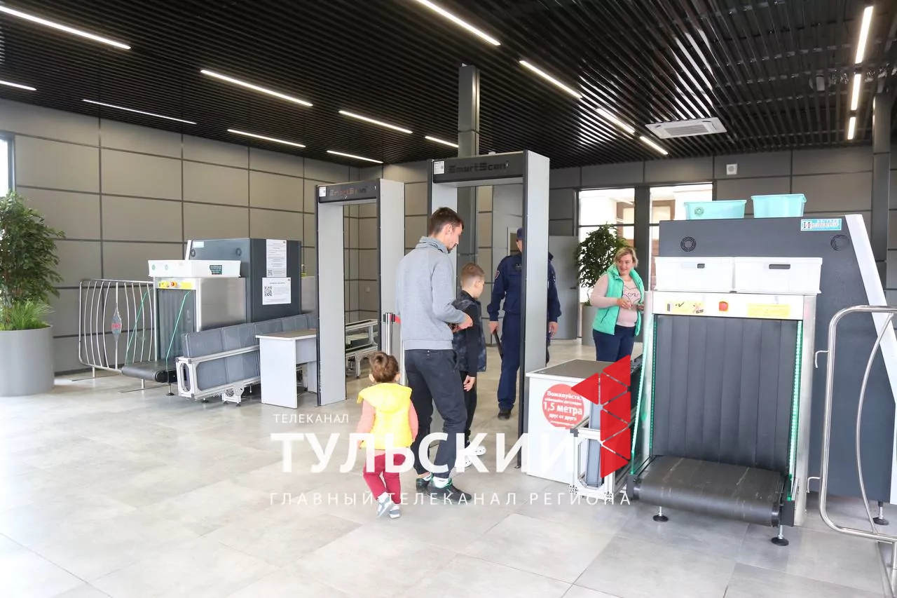 В Туле на Московском вокзале открылся новый павильон для досмотра пассажиров