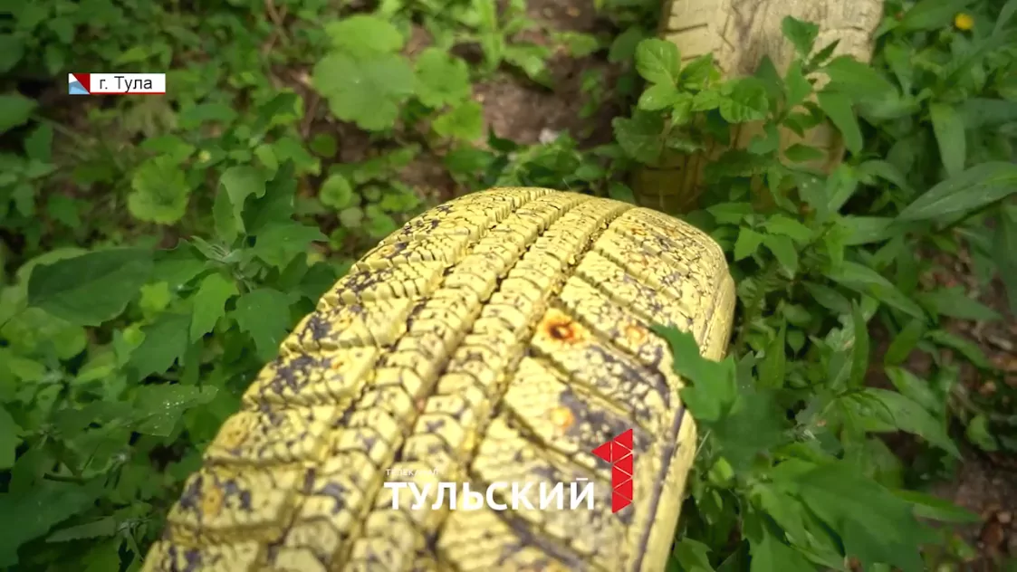 Какой штраф грозит тулякам за клумбы из старых покрышек