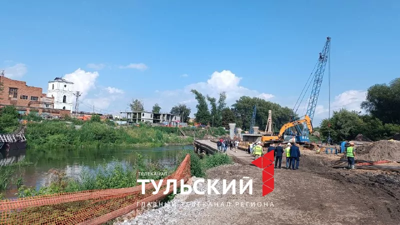 Стало известно, когда будет готов мост через Упу в Туле