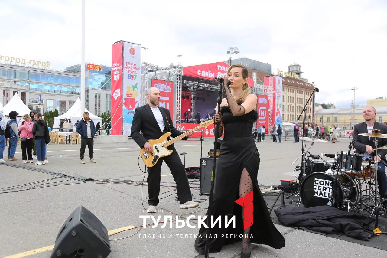 День города на площади Ленина в объективе "Первого Тульского": фоторепортаж