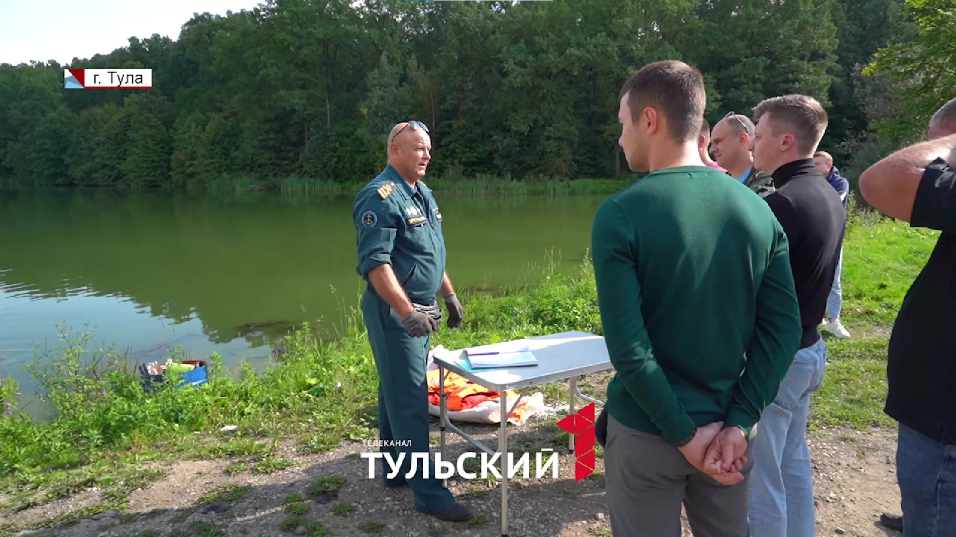 Туляки на Воронке учатся водить гидроцикл и спасать утопающих