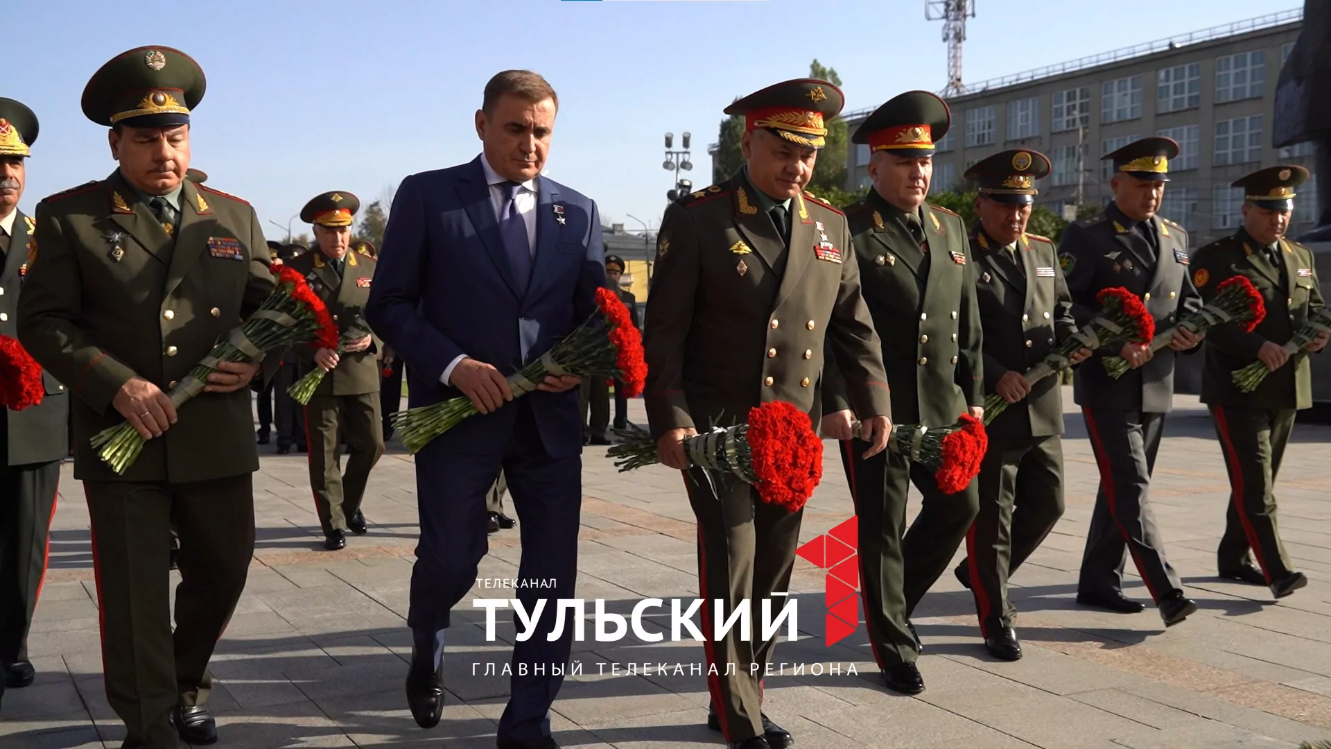 В Тулу приехал Сергей Шойгу и министры обороны государств СНГ