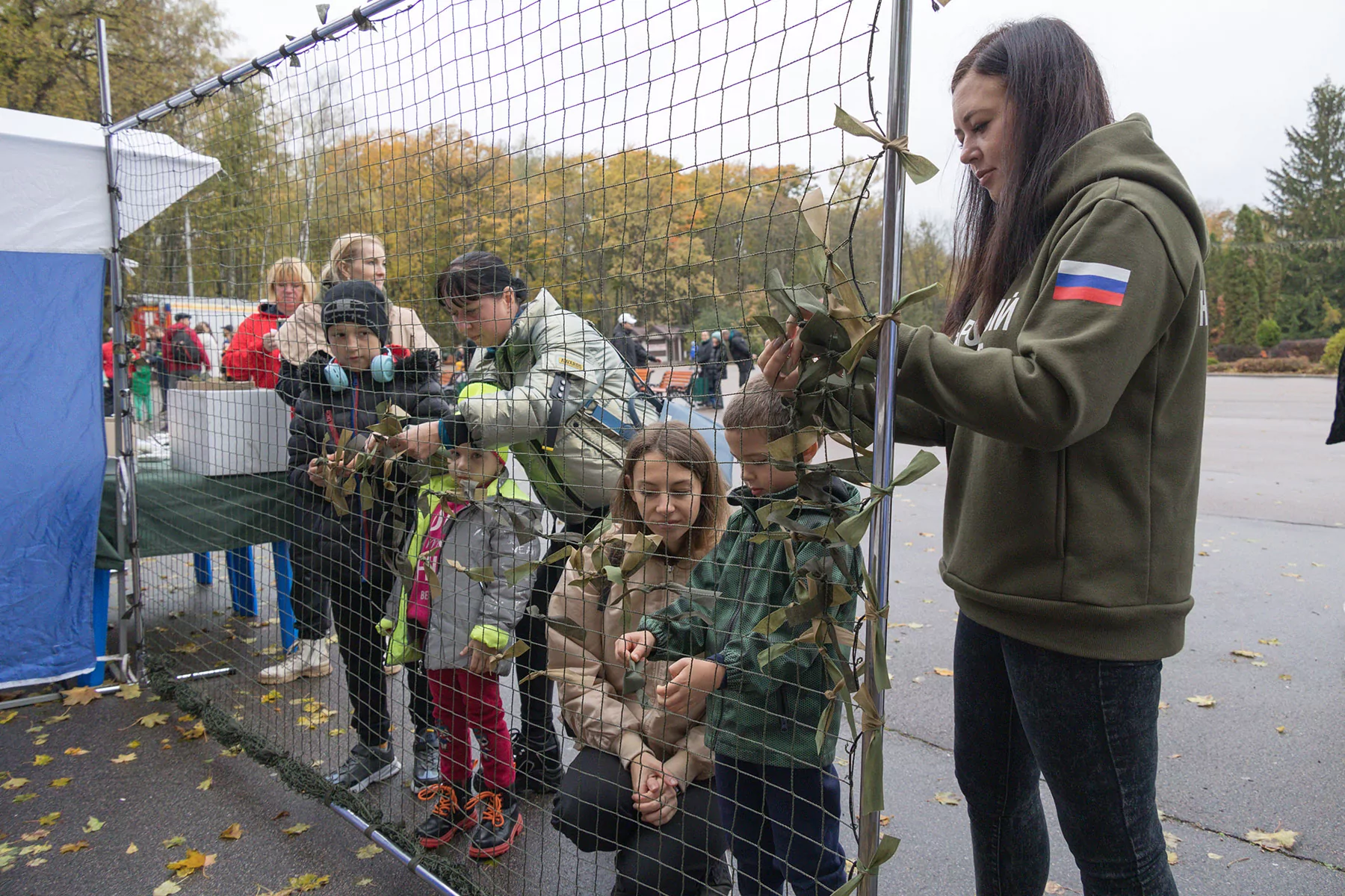 В Центральном парке Тулы в День отца состоялась "Семейная зарядка"