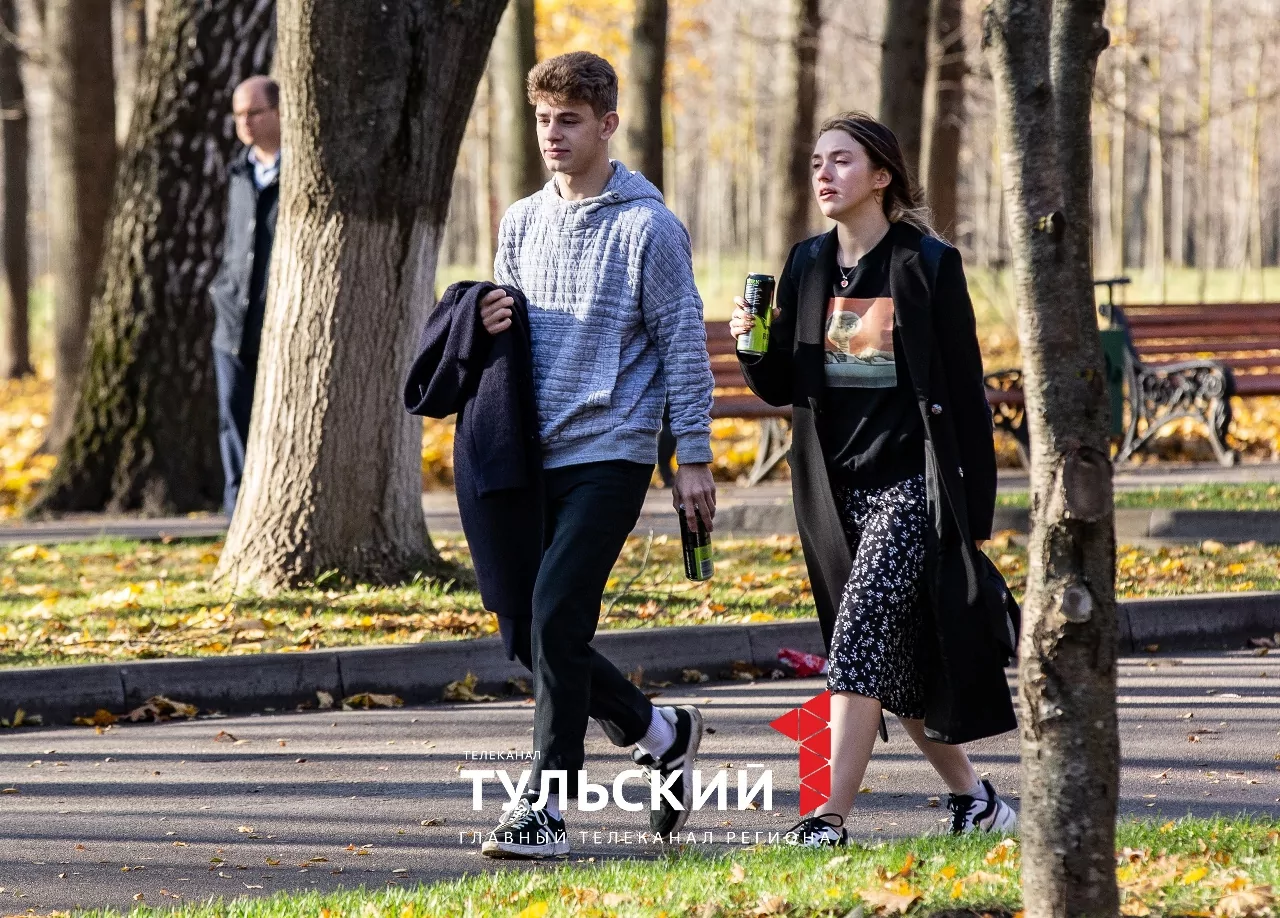 Как туляки провели самое теплое 1 ноября в истории: фоторепортаж