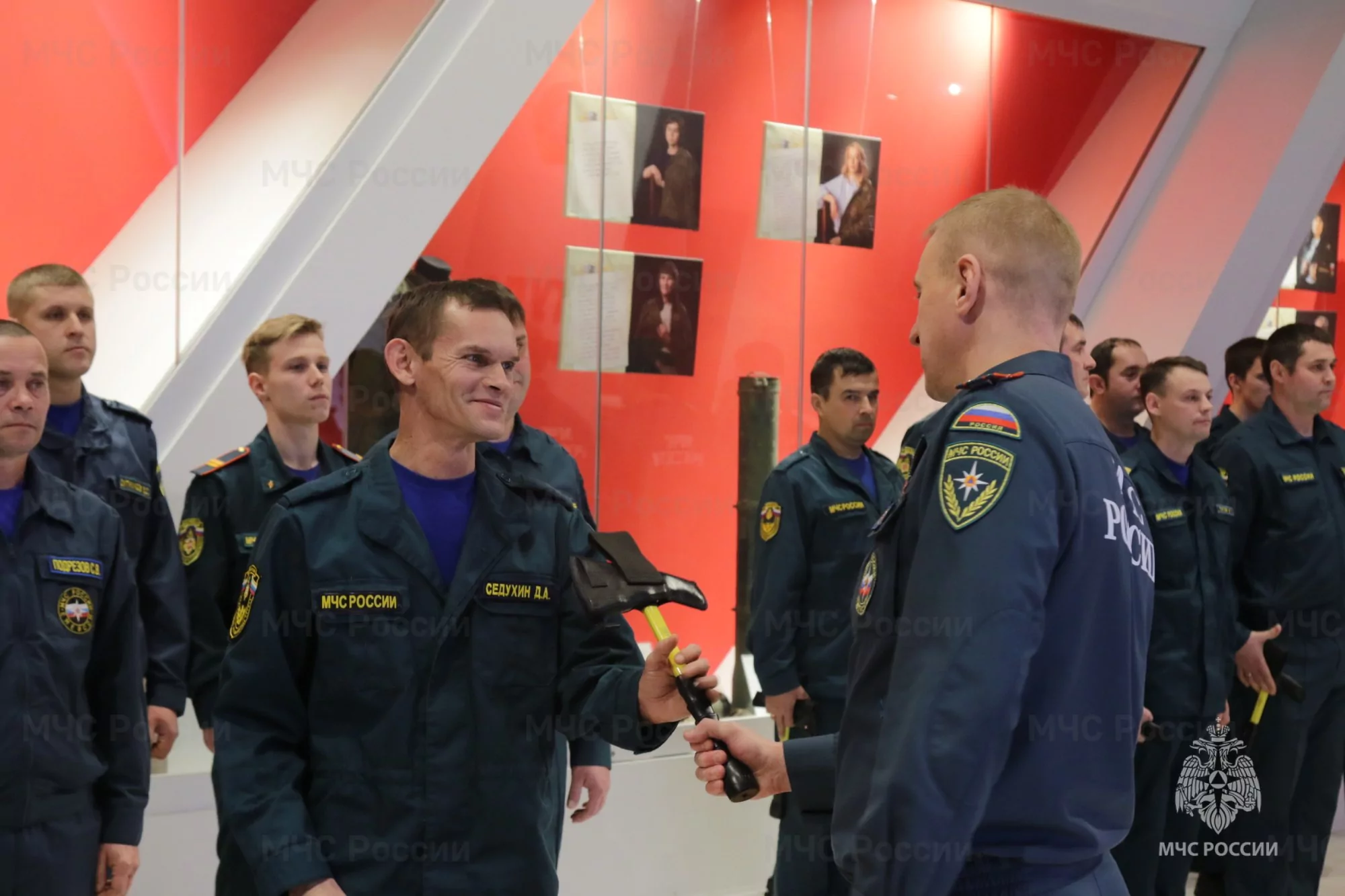 В парке «Патриот» в Туле состоялось посвящение в пожарные