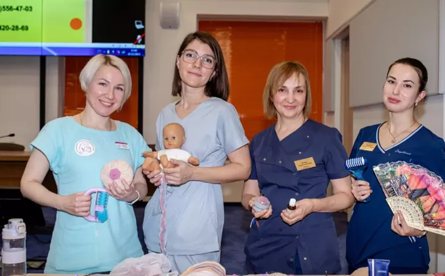 В Тульском перинатальном центре будущие мамы встретились с доулами