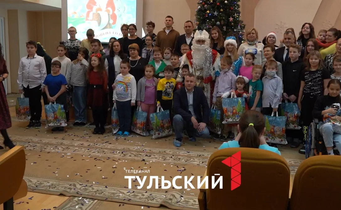 В Туле для маленьких пациентов областной детской клинической больницы устроили настоящий праздник