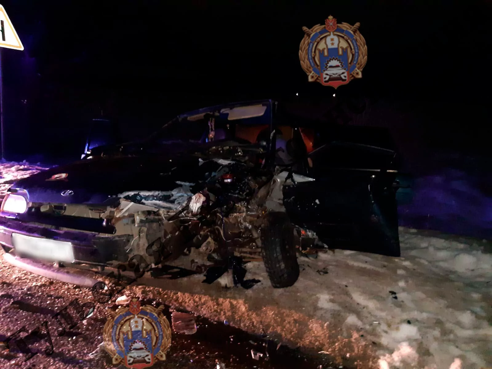 В Узловском районе из-за неудачно выполненного обгона произошло ДТП