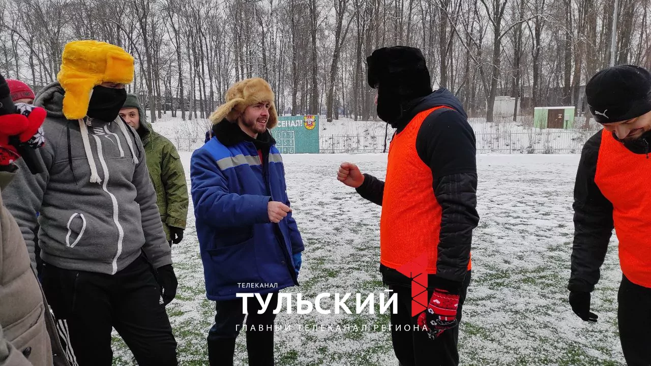 В Туле прошел любительский турнир по футболу в валенках