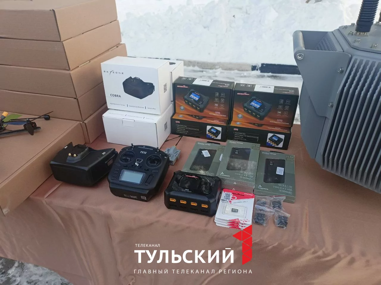 Тульским росгвардейцам передали внедорожники и подавители сигналов