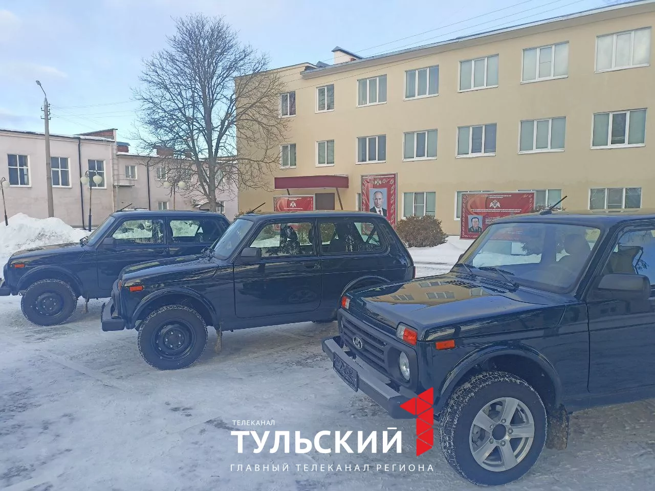 Тульским росгвардейцам передали внедорожники и подавители сигналов