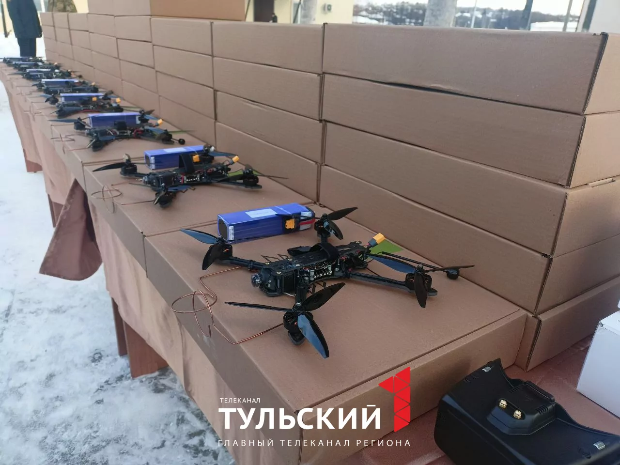 Тульским росгвардейцам передали внедорожники и подавители сигналов