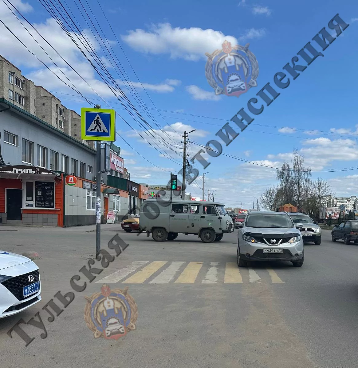 В Алексине сбили 11-летнего мальчика на переходе