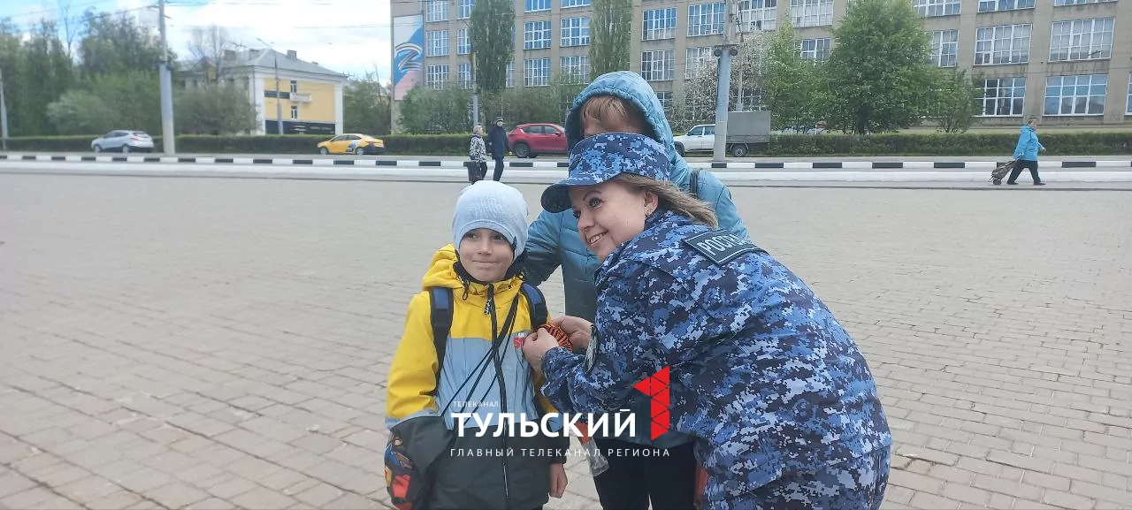 Тулякам начали раздавать георгиевские ленточки: как их правильно носить