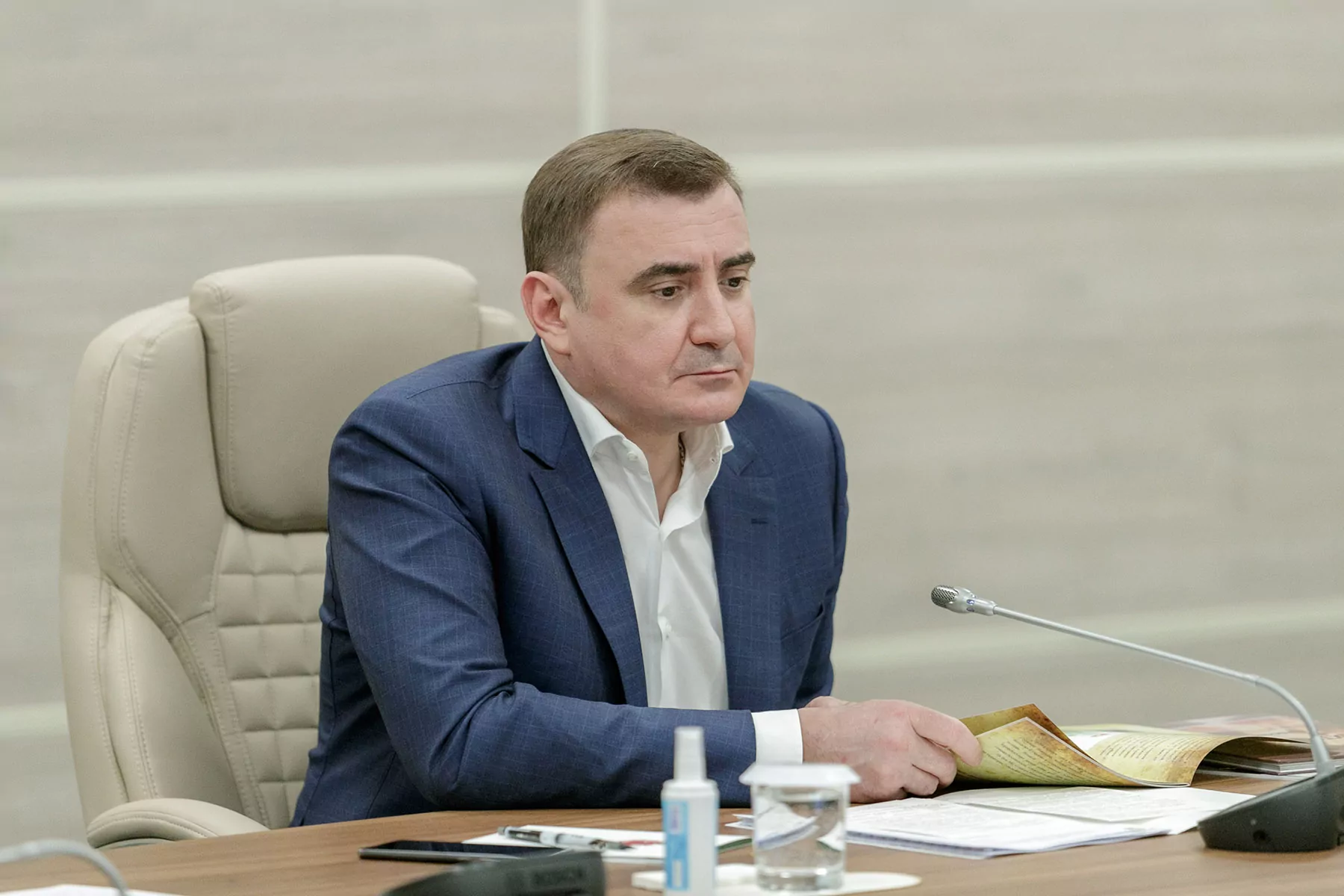 Дмитрий Миляев принял участие в совещании Алексея Дюмина с председателями комиссий Госсовета