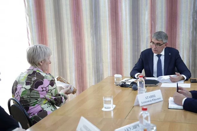 Врио Губернатора Дмитрий Миляев провел прием граждан в Заокском районе