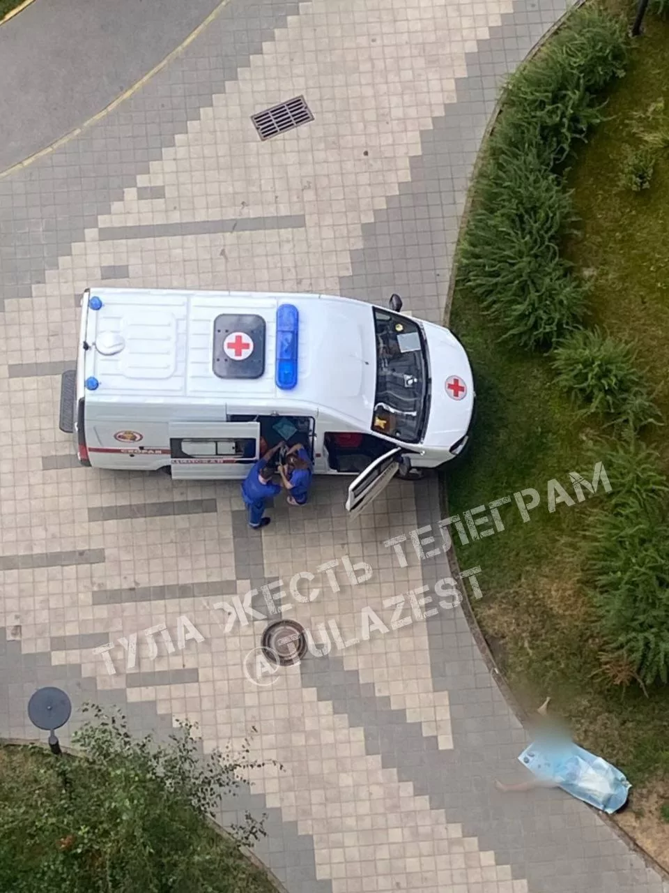 В тульском ЖК «Современник» из окна выпал человек