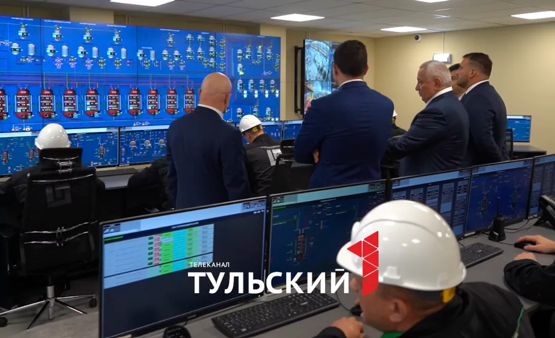В Тульской области открылось новое для России производство высокомолекулярных полимеров