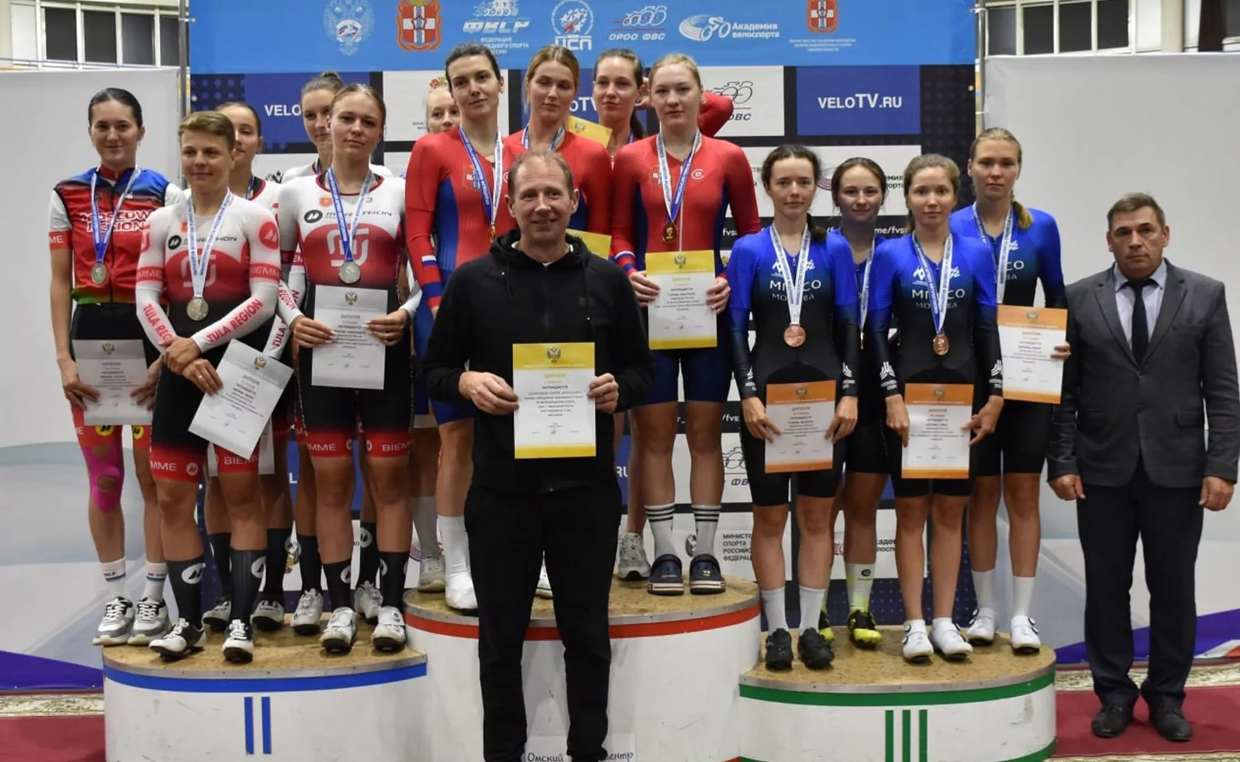 Тульские велогонщики стали серебряными призерами в стартовый день чемпионата России