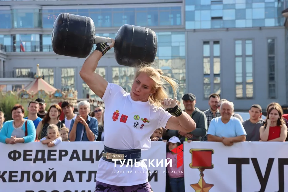 На площади Ленина в День города выбирают самого сильного туляка