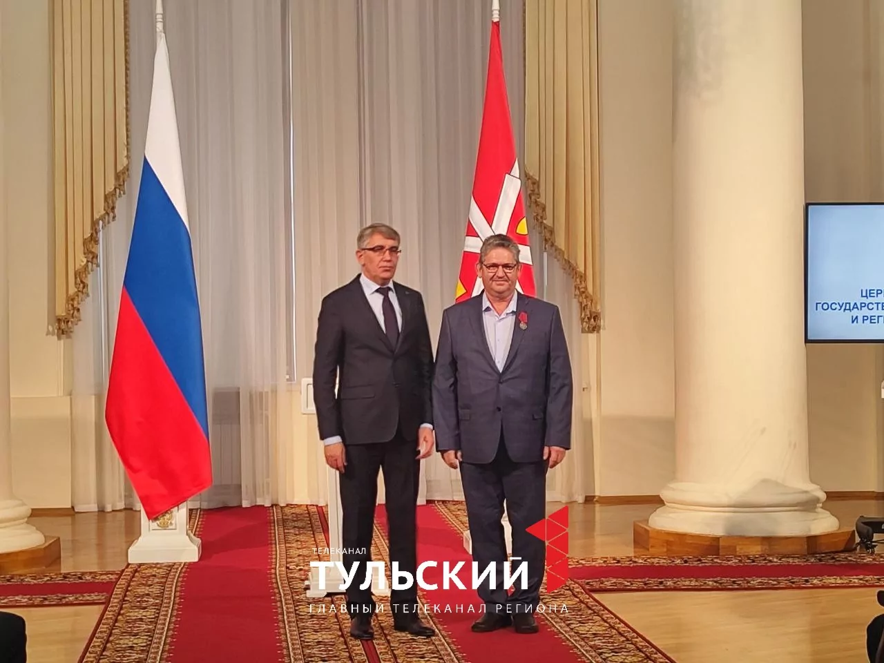 Дмитрий Миляев вручил государственные и региональные награды бойцам СВО и тульским врачам