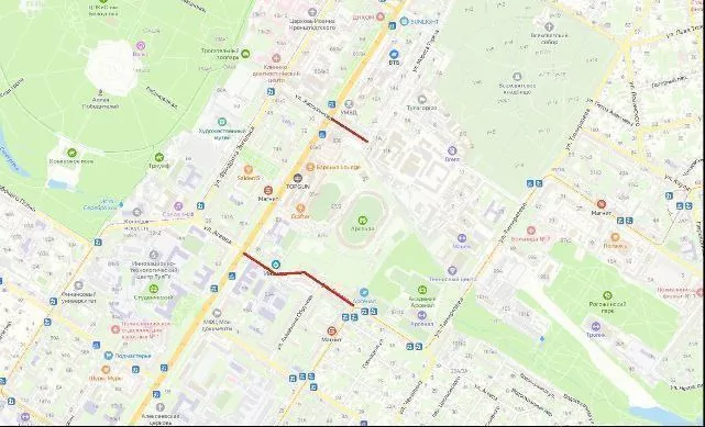 В Туле 13 октября ограничат движение транспорта из-за футбола