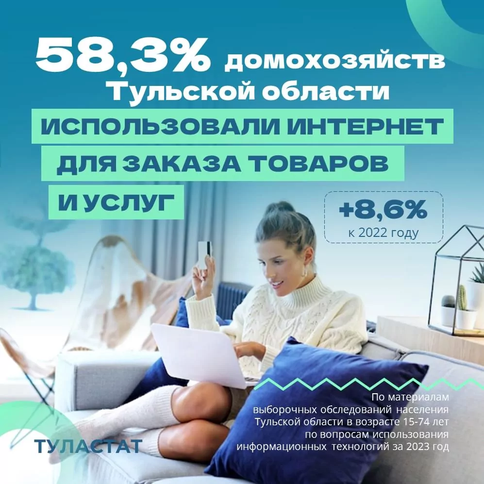Стало известно, сколько туляков заказывают товары в интернете