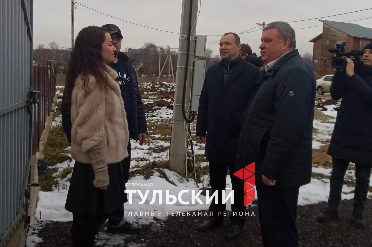 В тульском Заречье ввели в эксплуатацию новый газопровод