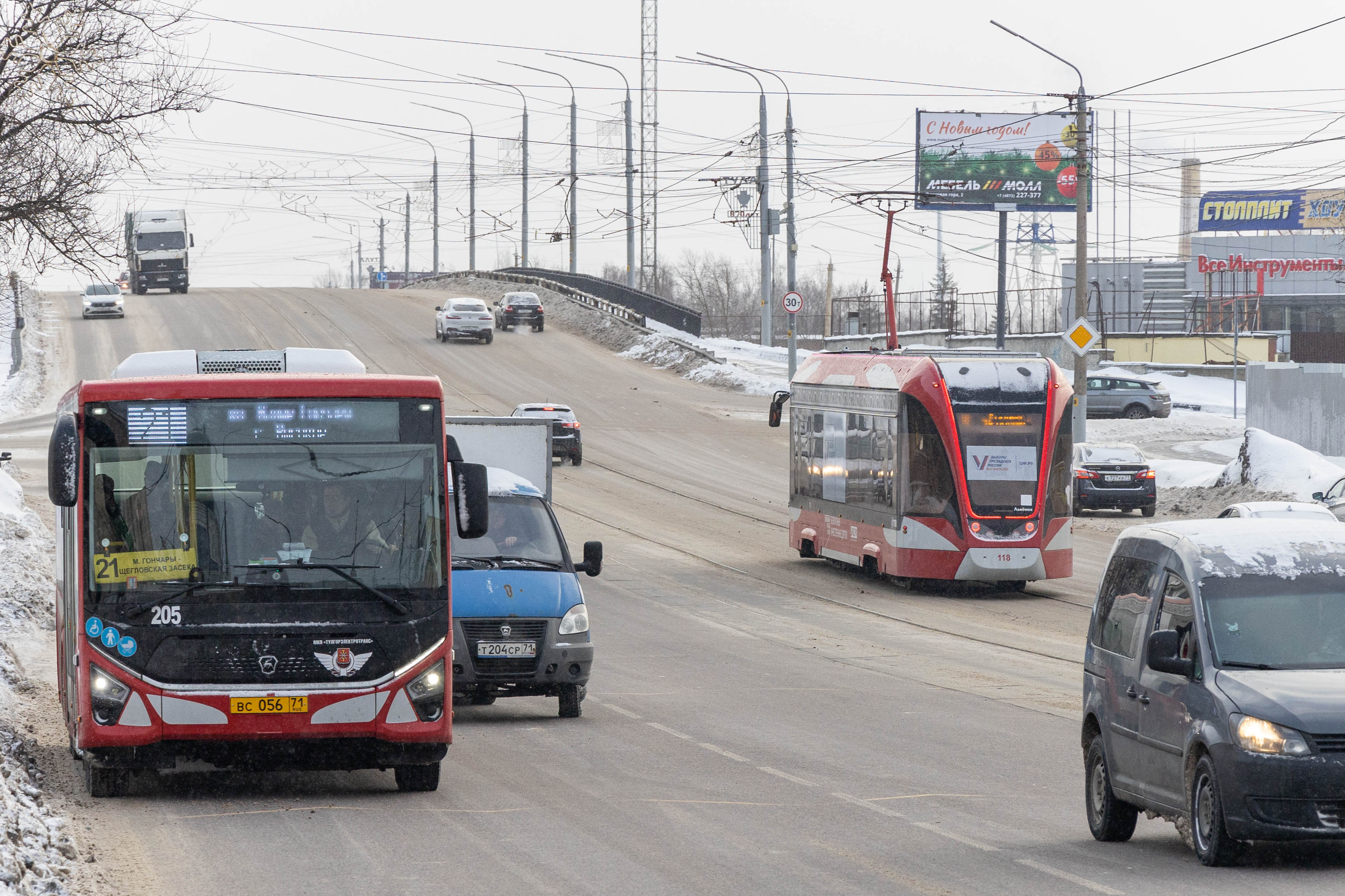 В 2024 году на маршруты в Туле выйдут 99 новых автобусов