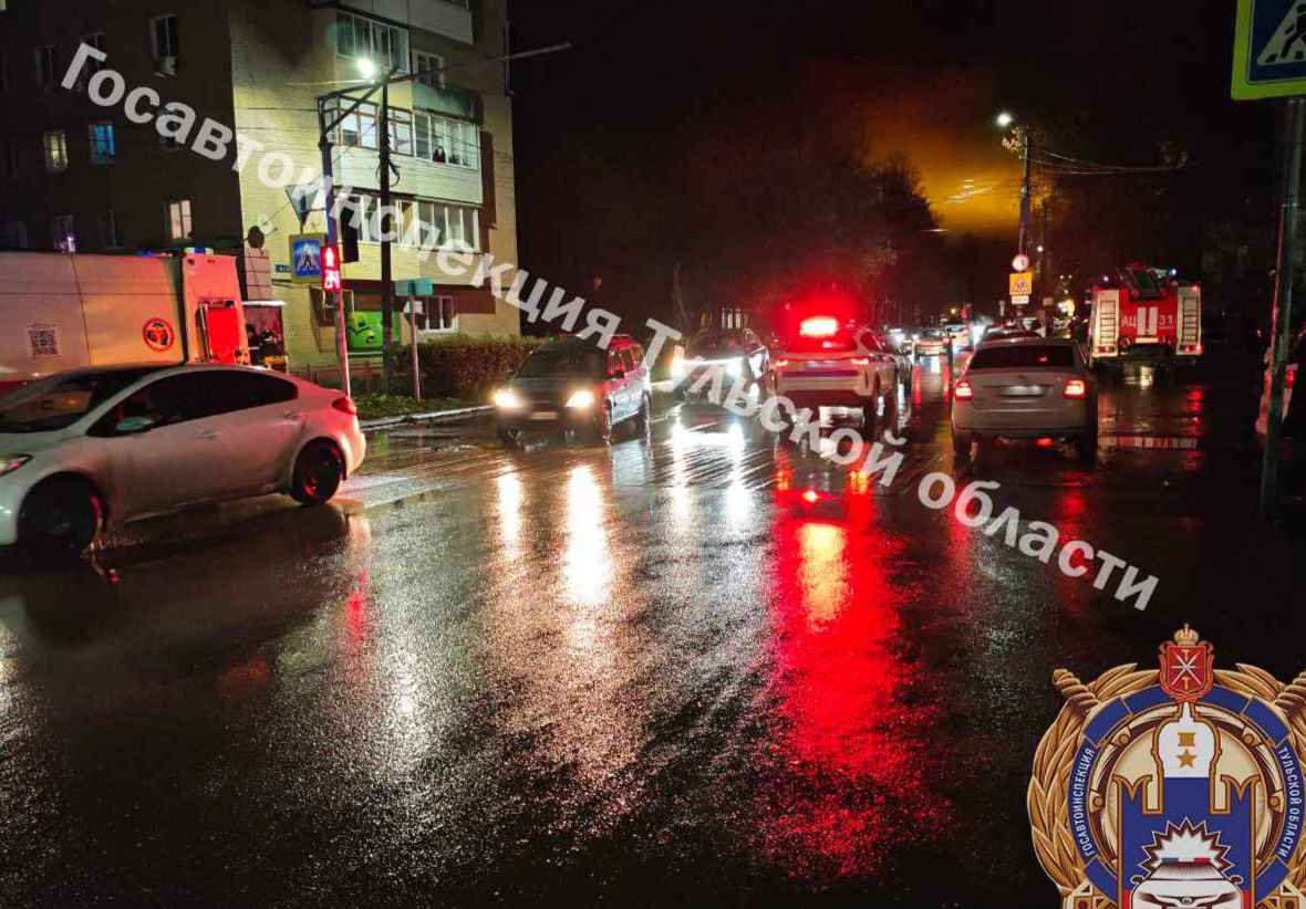 В Щекине сбили 68-летнего мужчину на пешеходном переходе