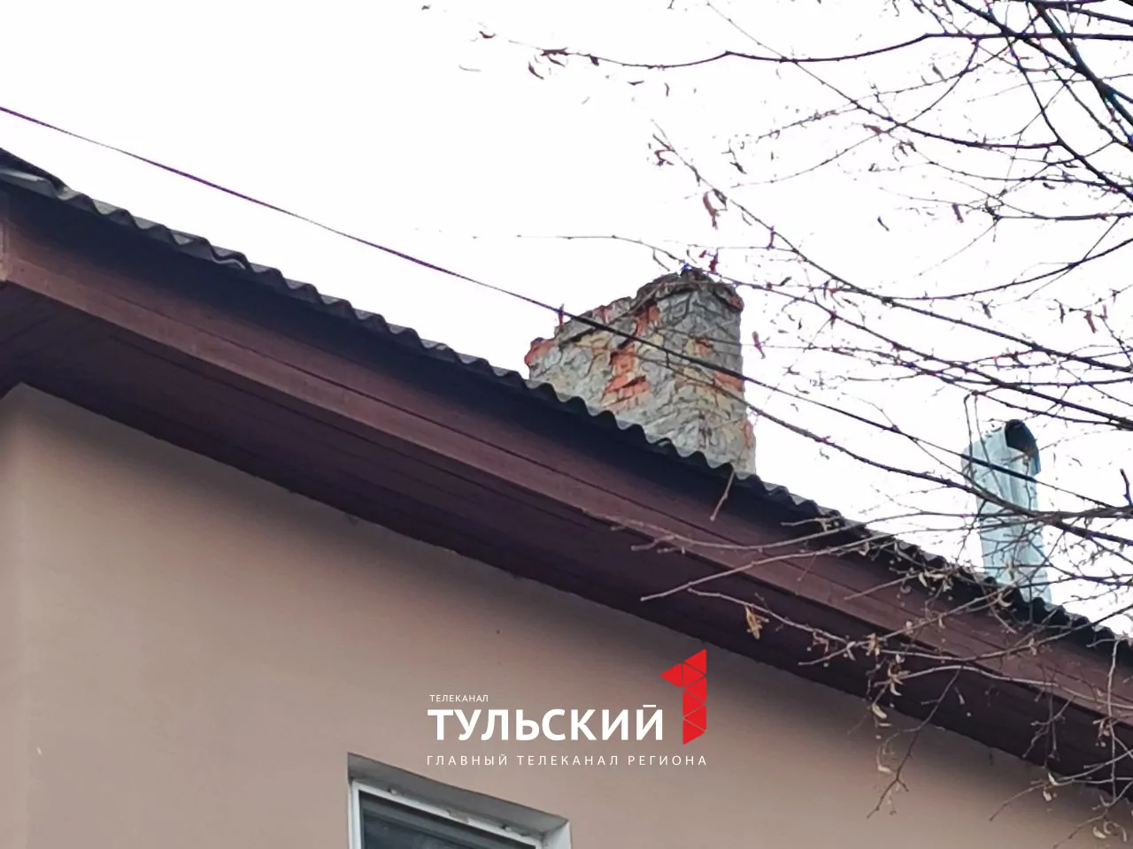 В Туле жителям 70-летнего дома приходится самостоятельно чистить аварийный дымоход