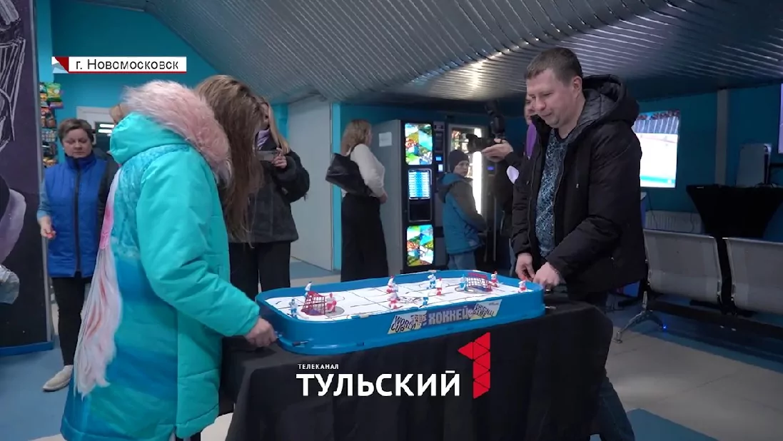 "ЕвроХим" провел хоккейный матч между предприятиями Новомосковска и Кингисеппа