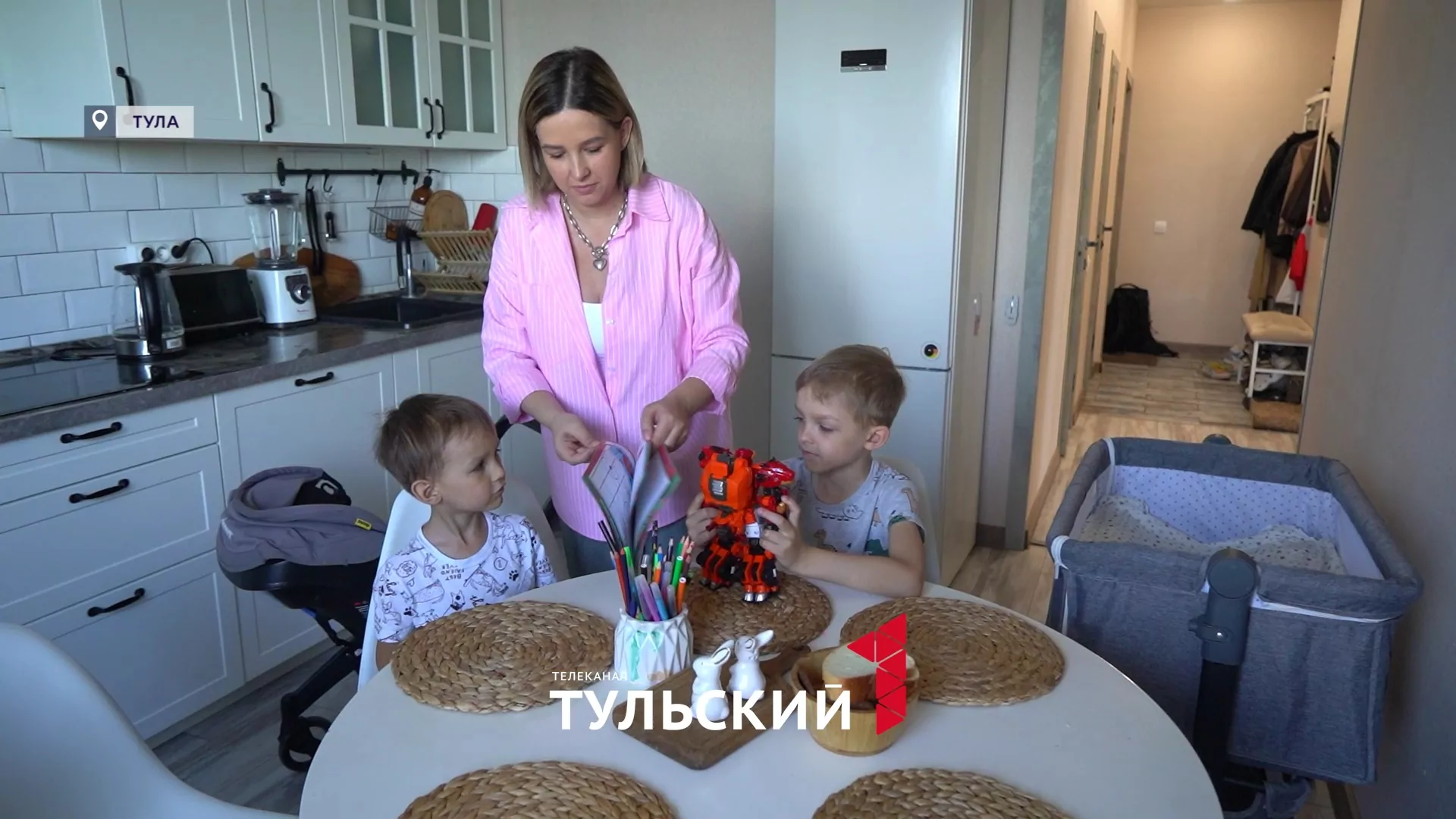Многодетным семьям в Тульской области помогут погасить ипотеку