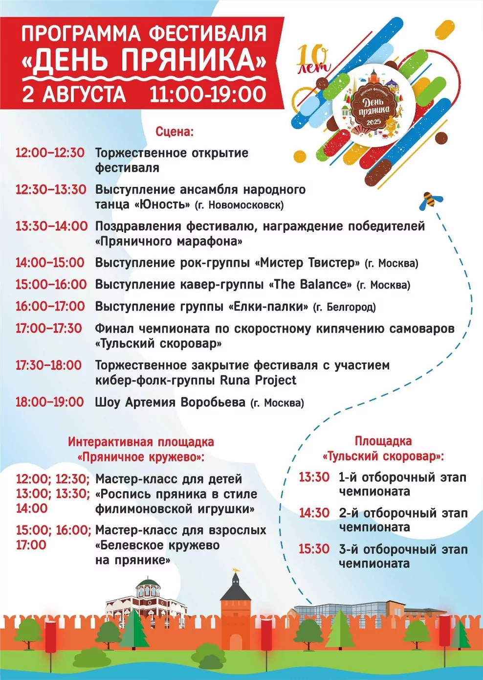 В Тульском кремле отметят «День пряника» 2 августа