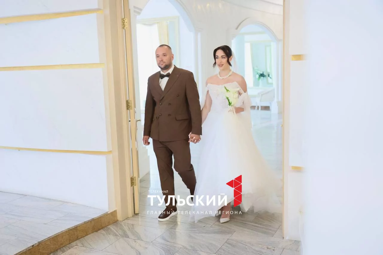 В Туле 25 августа произошел свадебный бум