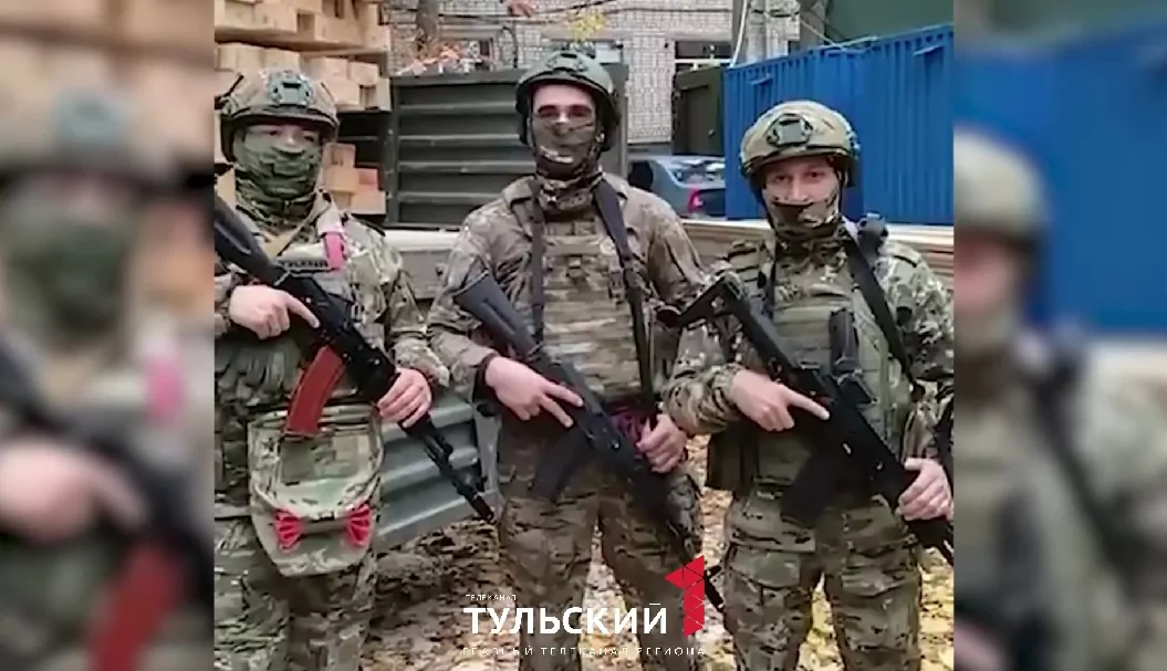 Тульским бойцам отправили гуманитарный груз в зону СВО