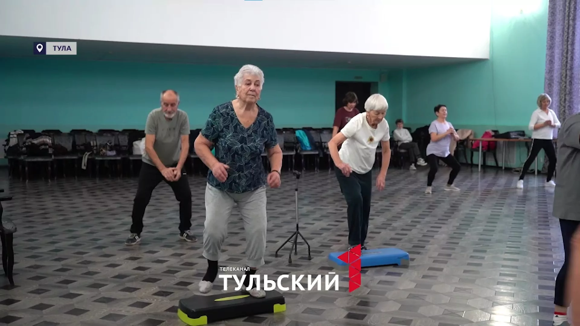 Для тульских бабушек открыли бесплатные курсы по пилатесу