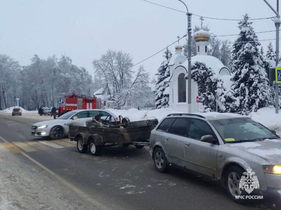 Три пожара потушили в Тульской области 22 января
